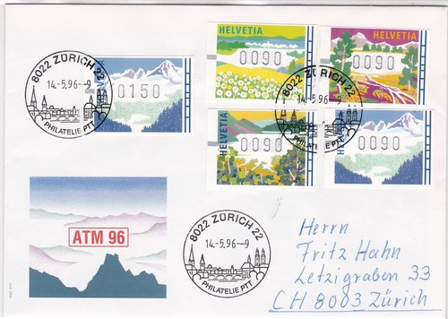 Switzerland 1996 atm - switzerland,