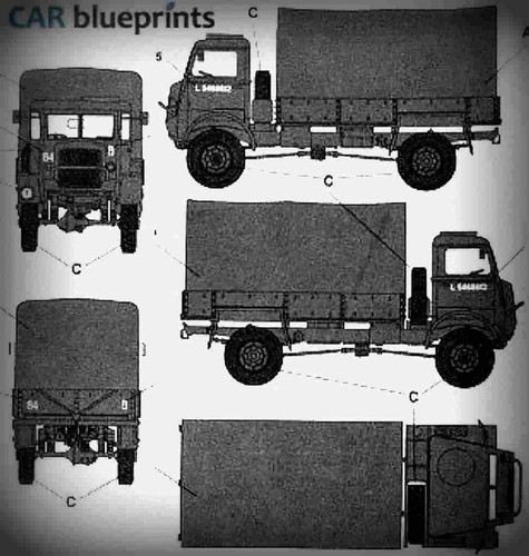Bedford qld ton - bedford, 4x4