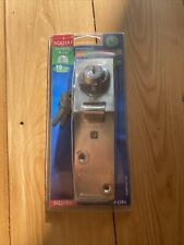 Squire LH1 - Hardened Key Operated Locking Hasp & Staple  (Robust lock & 2 Keys)