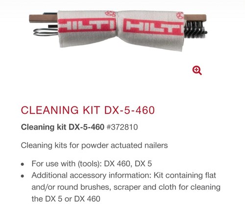 Hilti 460 cleaning kit - hilti,