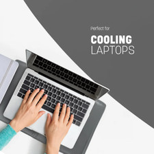 Laptop Cooling Gel Pad Heat Dissipation Mat Portable & Sleek Design- 40cm x 30cm