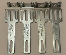 4 BFE165 Sortimo Van Racking/Shelving Fixing Brackets with 4 Slide Fixings