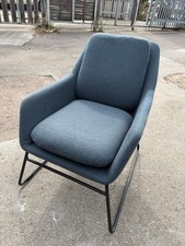 Navy Blue Armchair