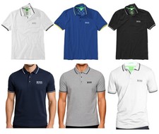 Hugo Boss Polo Paddy Pro Shirt Cotton Tipped Collar Men's | Regular Fit