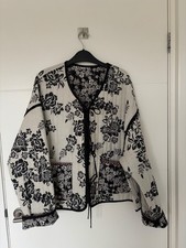 Zara Floral Black and White