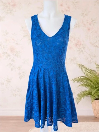 Boohoo royal blue lace - royal, skater