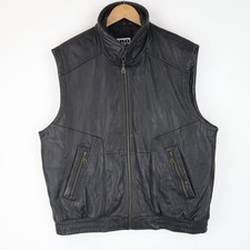 Vintage Leather Waistcoat