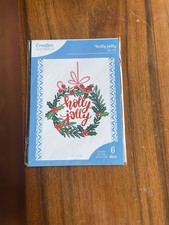 Creative Craft Holly Jolly Wreath Die Set