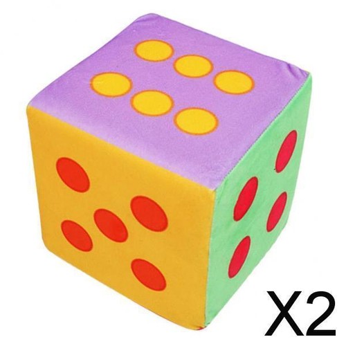 Giant dice inch foam - 2x,
