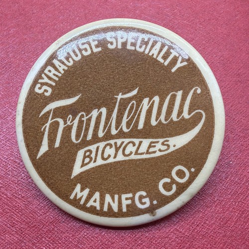Frontenac bicycles mfg pin - frontenac,