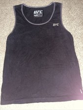 Ufc embroidered tank - top, black