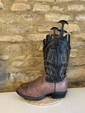 Tony Lama Mens Brown Black