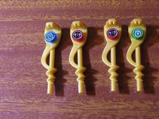 LEGO NINJAGO SNAKE STAFFS X 4