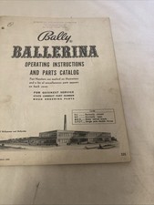 Bally - Ballerina - Pin  Ball