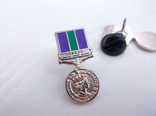 GSM GENERAL SERVICE MEDAL CYPRUS HM H M ARMED FORCES ARMY LAPEL PIN BADGE