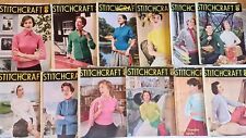 Stitchcraft knitting Magazines. Vintage. 1950's. £3.95 Each. Select from menu
