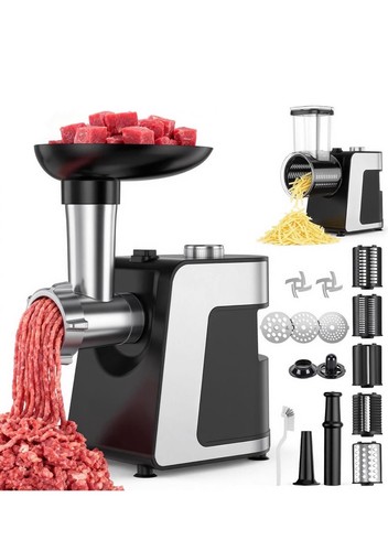 Fitnate electric meat grinder - meat,