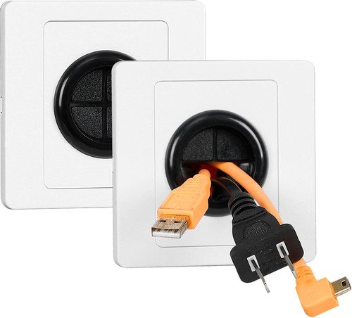 2pcs wall cable entry cover - 2pcs,