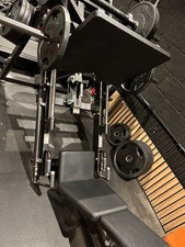 Hammer strength HSLLP Linear Leg Press Black Commercial Gym Equipment