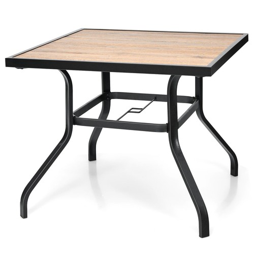 Square patio dining - cm,