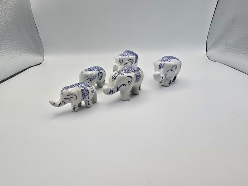 Vintage blue and white - blue,