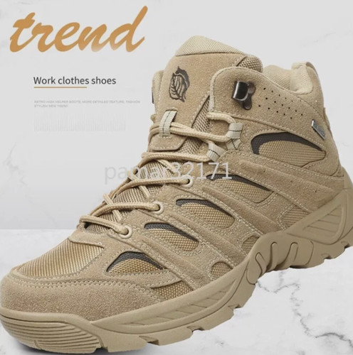Mens army military work - work, boots