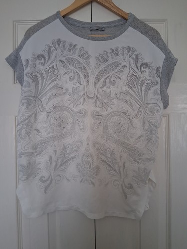 Ladies zara white and - white, grey