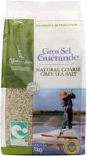 1kg Celtic Coarse Grey Sea Salt Bags Hand Harvested In Guerande France