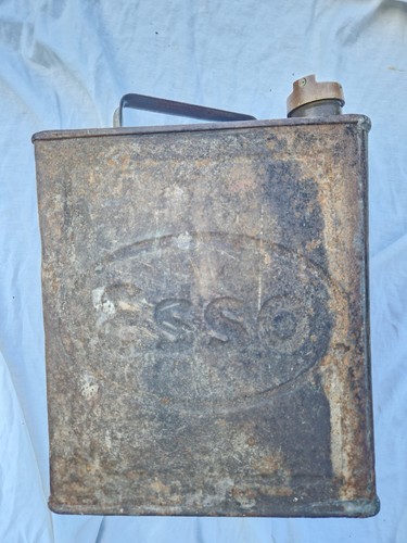 Vintage esso metal - vintage, petrol