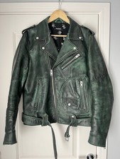 Diesel men leather jacket - diesel,