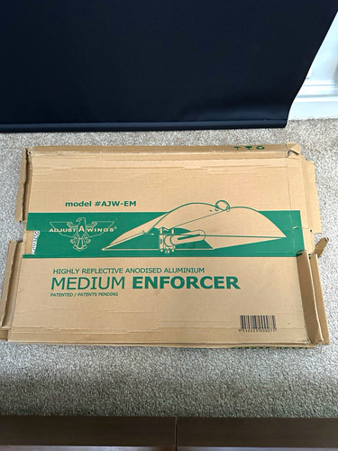 Adjust wings medium - medium, enforcer