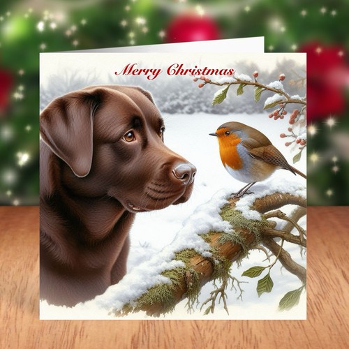 Chocolate labrador dog - chocolate,