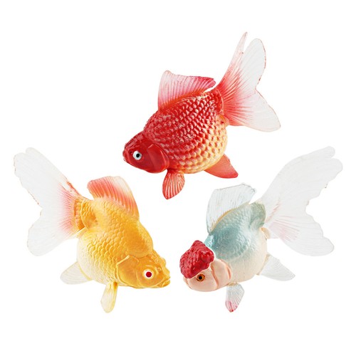Set reusable plastic fish - 6,