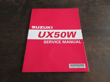 Suzuki UX50W UX50Wx 1999 Shop