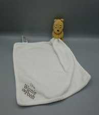 Sainsburys TU Winnie The Pooh Teddy Bear Baby Comforter Blanket Soother Snuggle