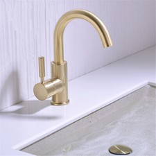 Bathroom Brushed Brass Basin