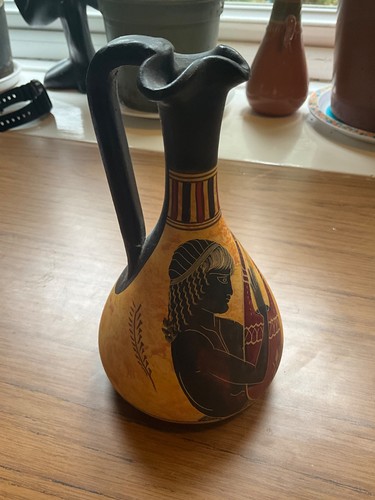 Ancient greek replica oinochoe - greek,