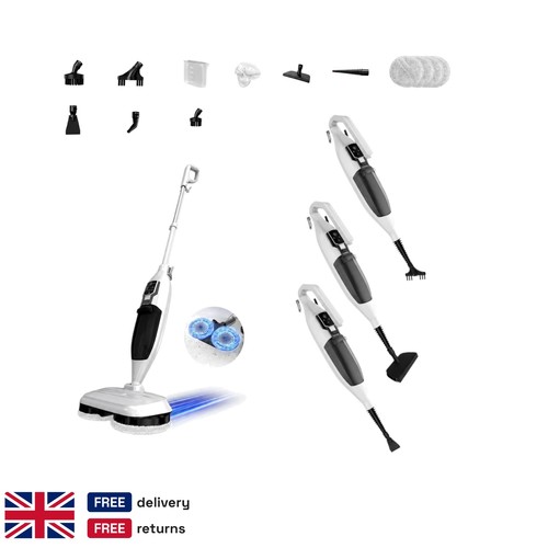 1300w steam mop 550ml tank - 550ml,