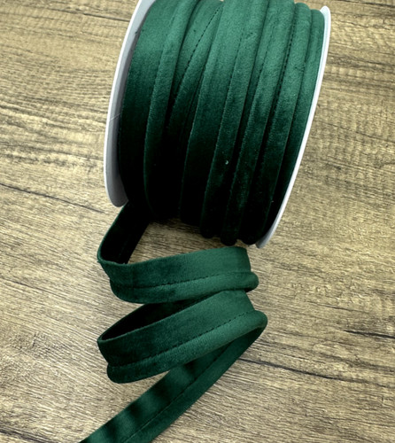 Flanged velvet piping cord 7mm - velvet,