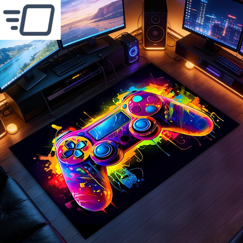 Gaming rug for - boys, bedroom