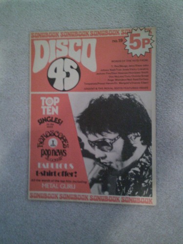Disco magazine 19 elvis - disco, 45