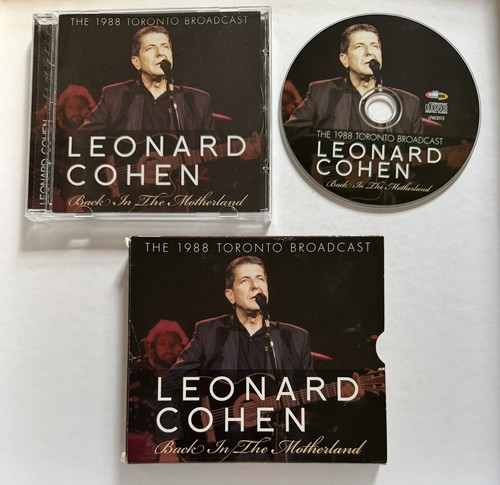 Leonard cohen 1988 - leonard, toronto