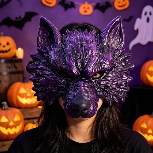 Halloween wolf head - halloween,
