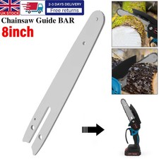 8" Inch Single Mini Chainsaw Guide Bar Replacement For Electric Chain Saw Cutter