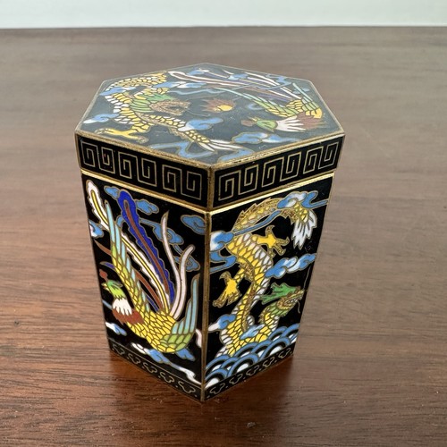 Vintage chinese hexagonal - vintage,