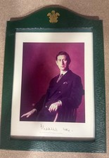 King Charles III Signed Royal