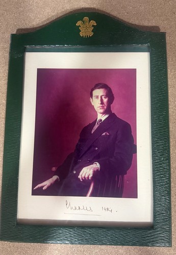 King charles iii signed royal - king,