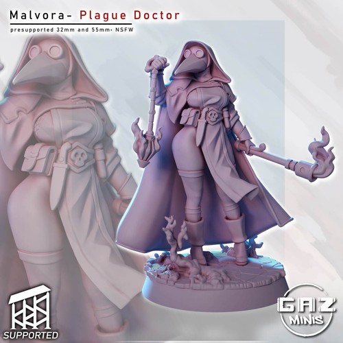 Plague doctor malvora - doctor, |