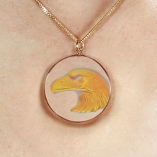 9ct Gold Hologram Pendant -