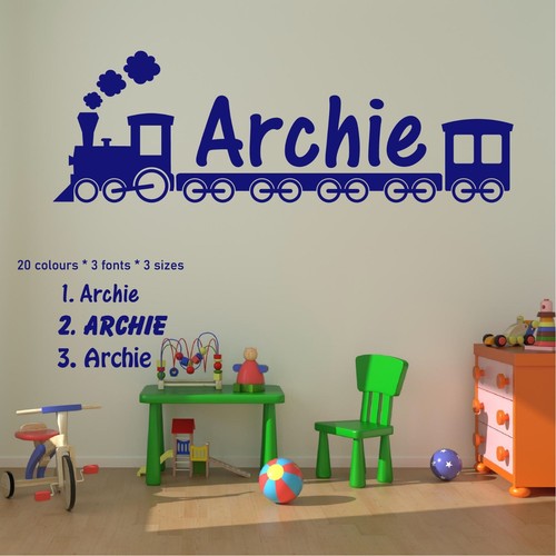 Train wall sticker - wall,
